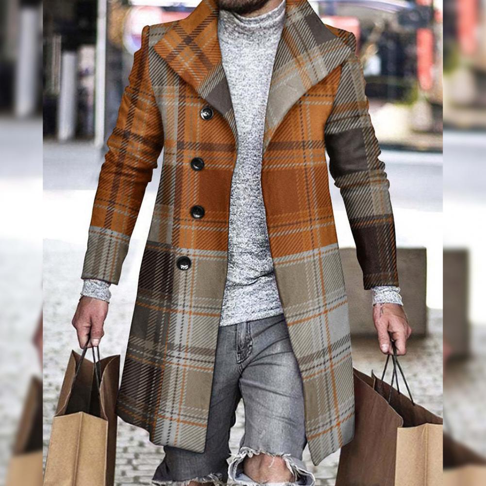 Single-breasted Loose Fit Overcoat - integrityhomedecor