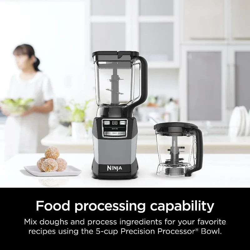 Ninja Compact 3 Function Blender with Auto-IQ, 72-oz.