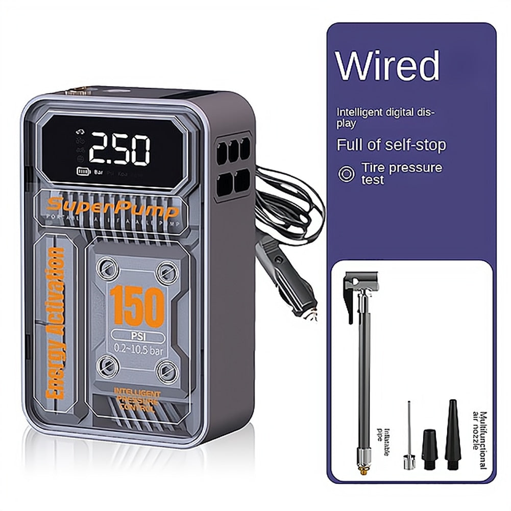 Portable Air Compressor LCD Display - integrityhomedecor