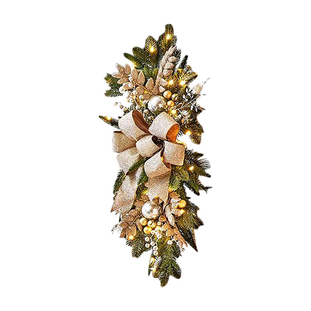 Christmas Cordless Prelit Stairway Trim - integrityhomedecor