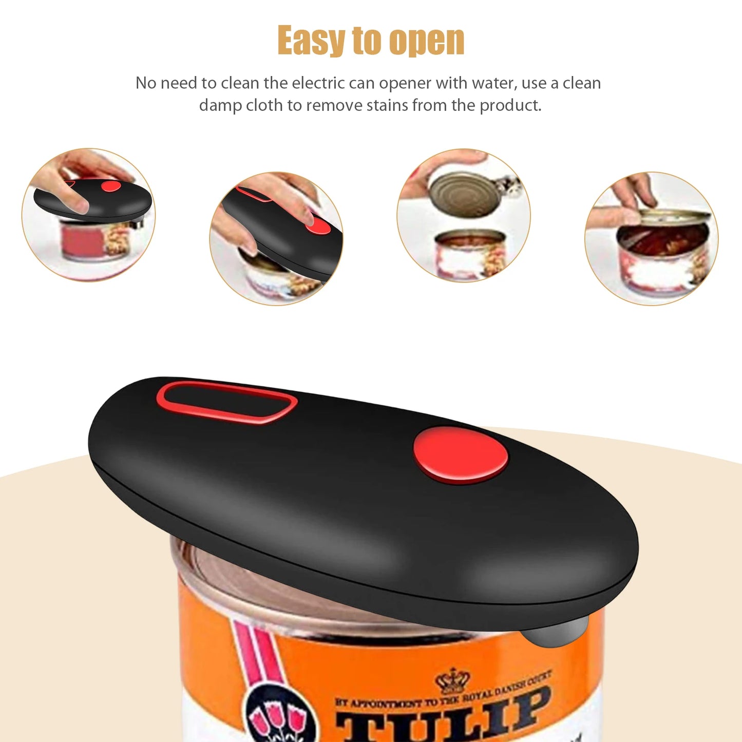 Electric Can Bottle Jar opener
