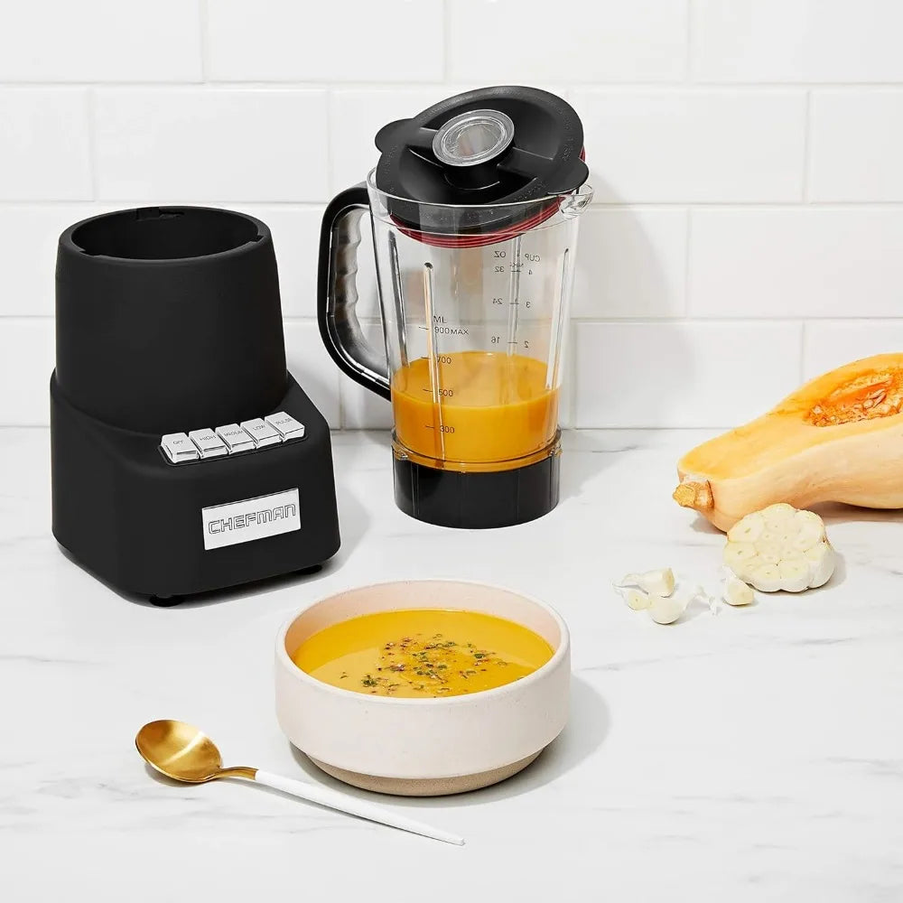 Chefman Blending System, 12-Piece Set, 3 Programmed Speeds