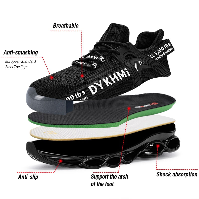 Mens Safety Shoes Steel Toe - integrityhomedecor