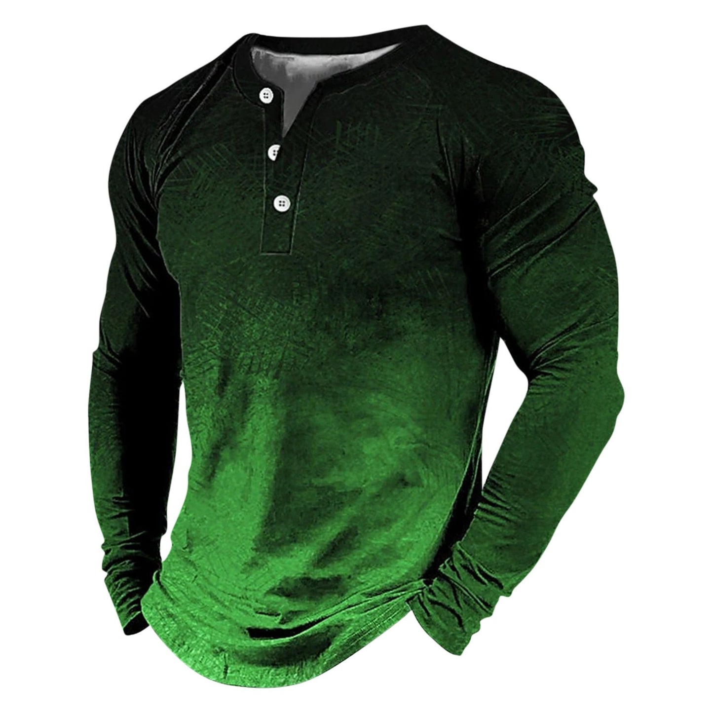 Men's Long Sleeve Solid Color Tops New Streetwear Casual Fashion - integrityhomedecor