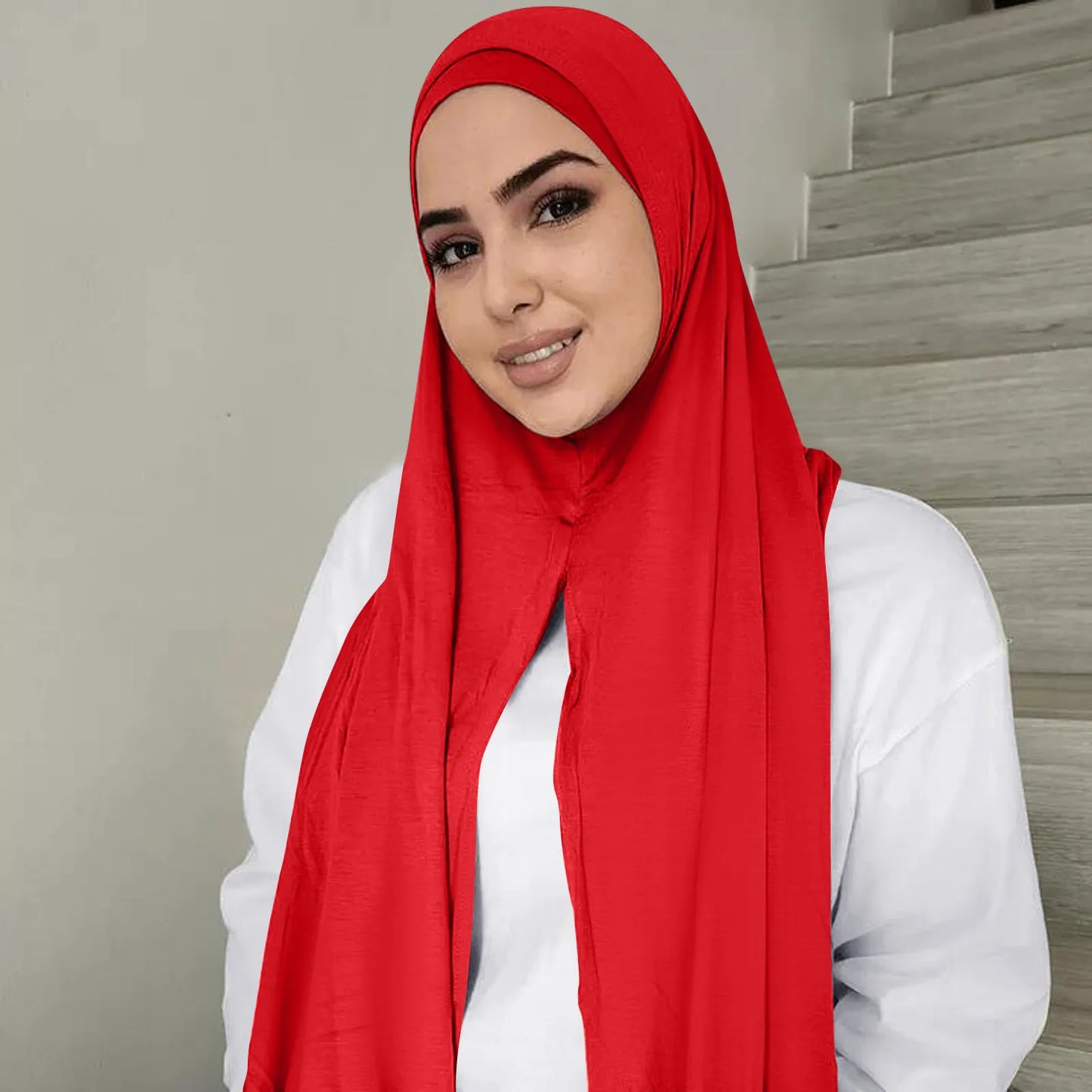 Hijab Plain Chiffon Scarves For Women - integrityhomedecor