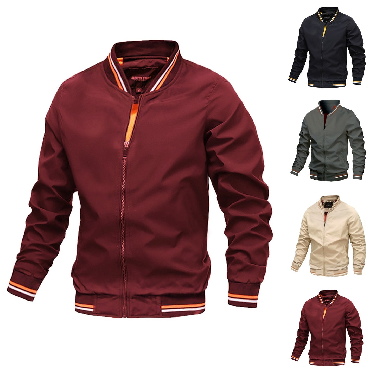 Men's Windbreaker Jacket Zipper - integrityhomedecor