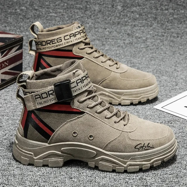 Mens Lace-Up Waterproof Boots - integrityhomedecor