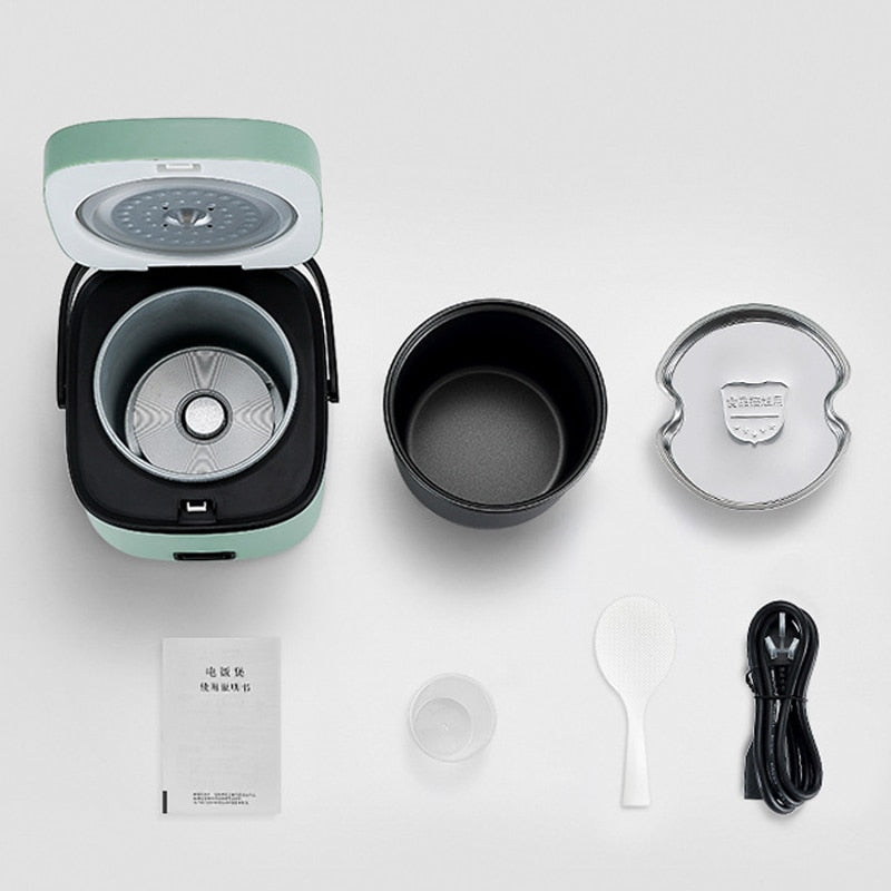 1.2L Smart Electric Rice Cooker Multifunctional Mini Pots Offers Non-Stick Cooking Home And Kitchen Appliance 220V With Steamer - integrityhomedecor