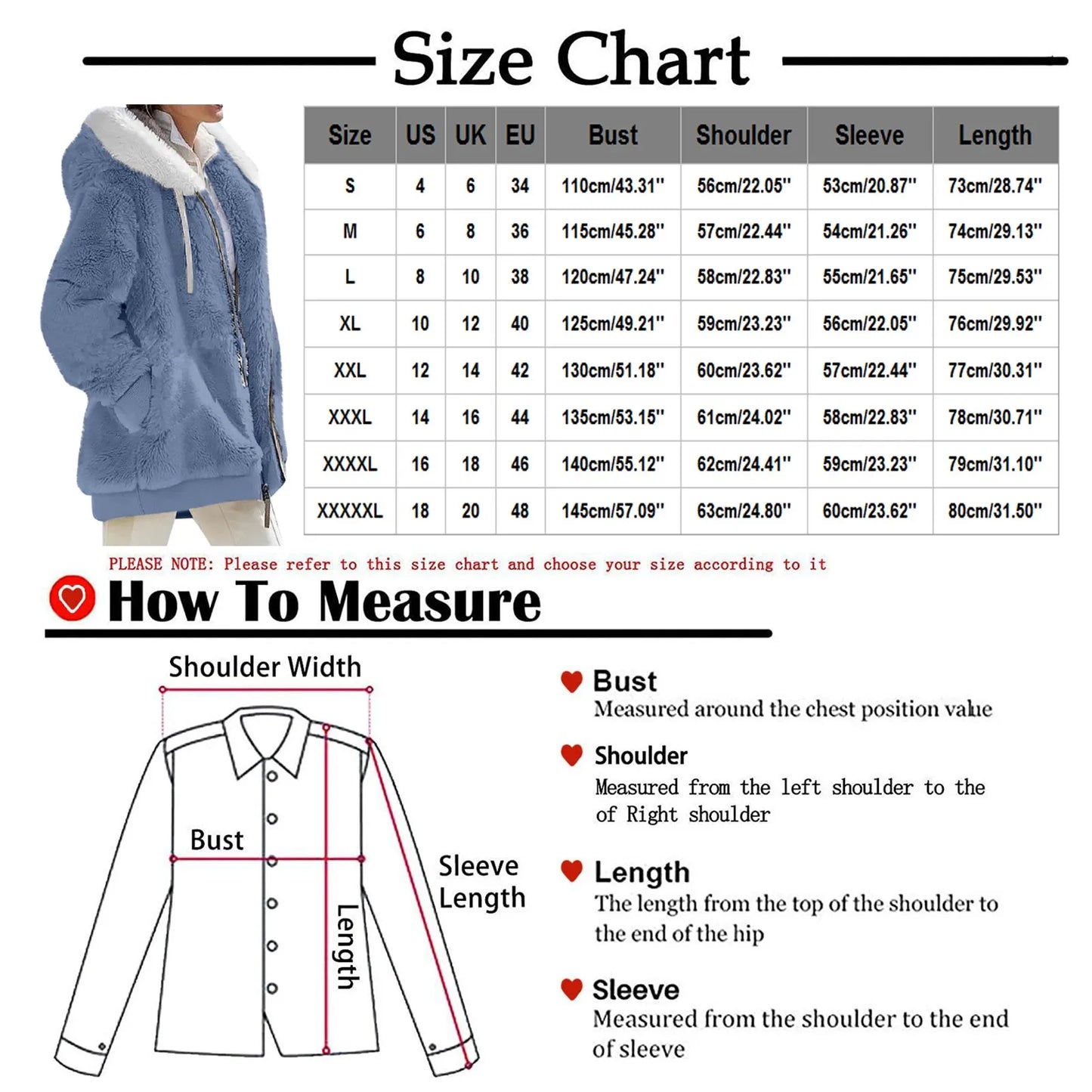 Jacket for Women Plush Pocket Hooded Streetwear - integrityhomedecor