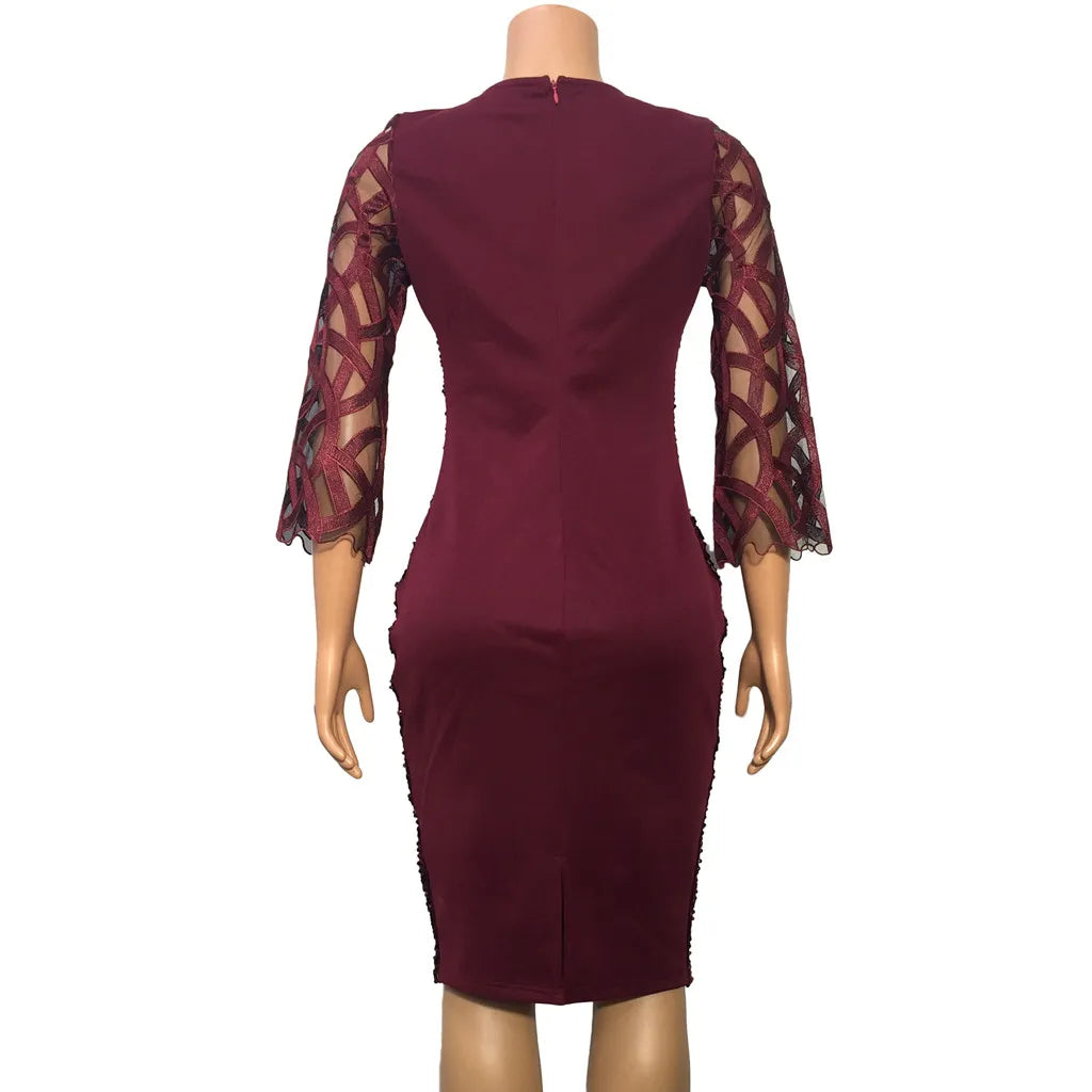 Women's Sequin Evening Dress - integrityhomedecor