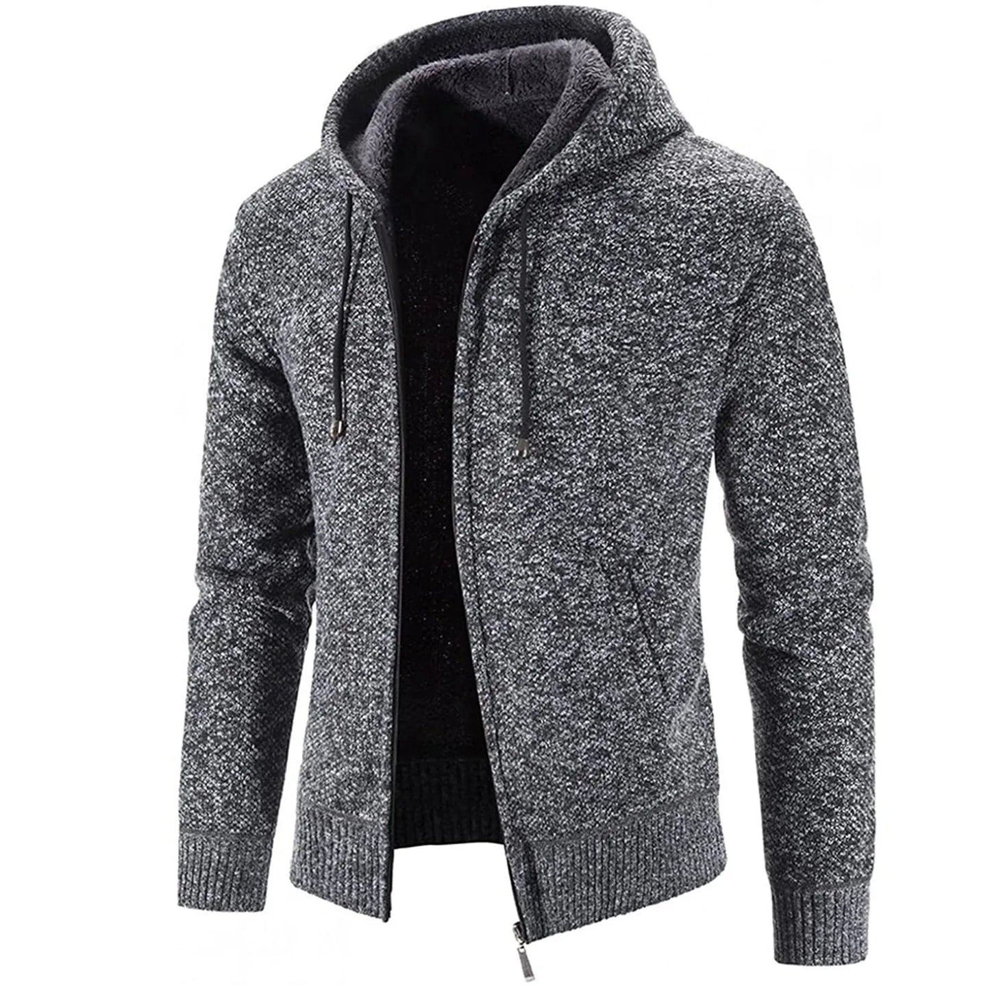 Men‘s jacket Hoodie Zipper Long Sleeve - integrityhomedecor