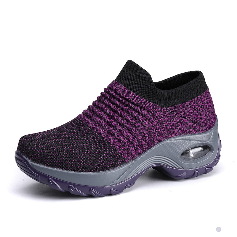 Women Mesh Light Breathable Jogging Shoes - integrityhomedecor