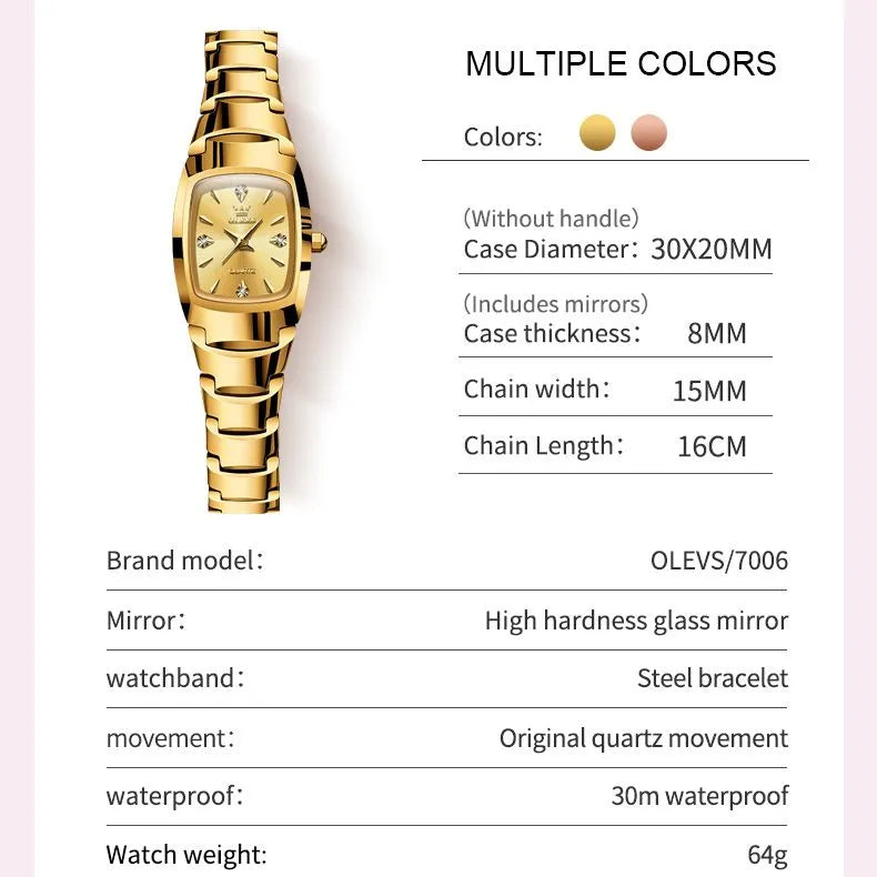 Women's Tungsten Steel Strap