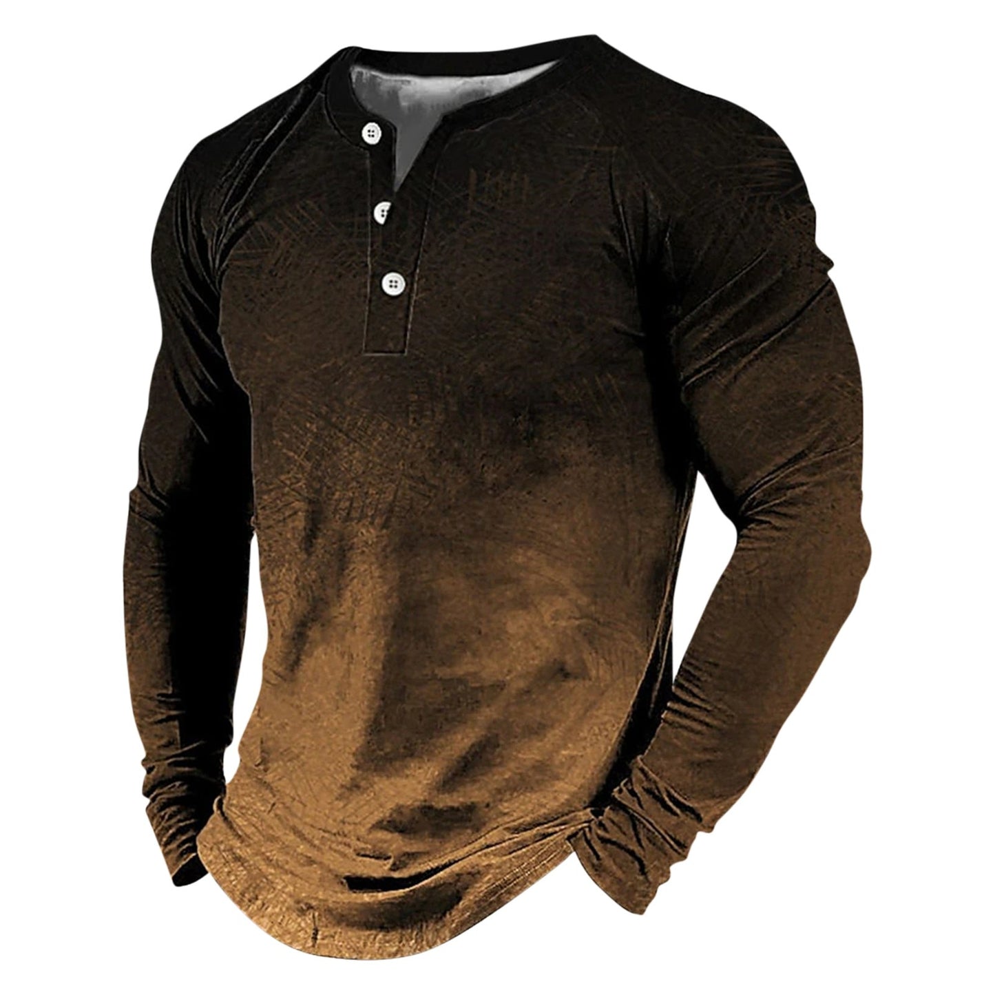 Men's Long Sleeve Solid Color Tops New Streetwear Casual Fashion - integrityhomedecor