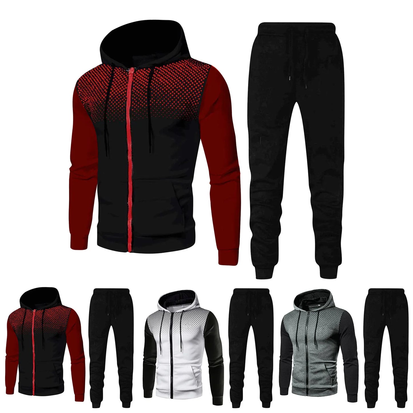 Men's Tracksuit Hoodie - integrityhomedecor