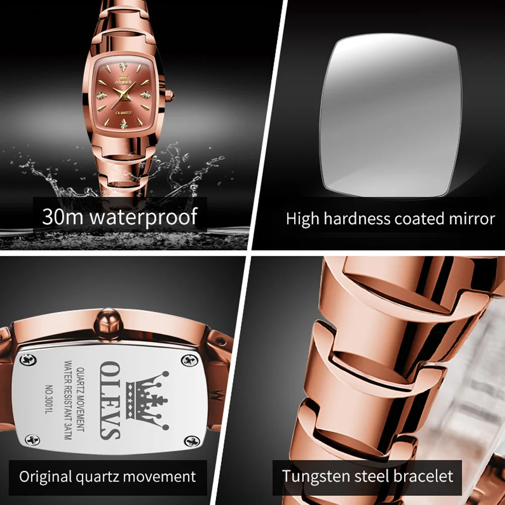 Women's Tungsten Steel Strap