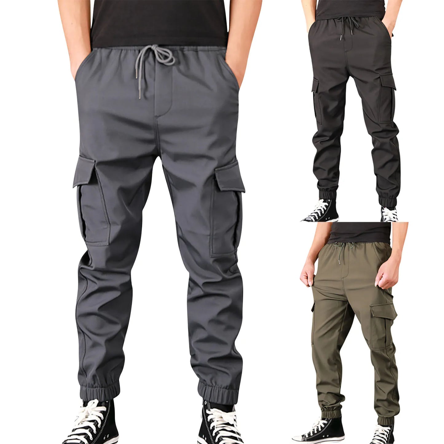 Men's Cargo Pants Straight - integrityhomedecor