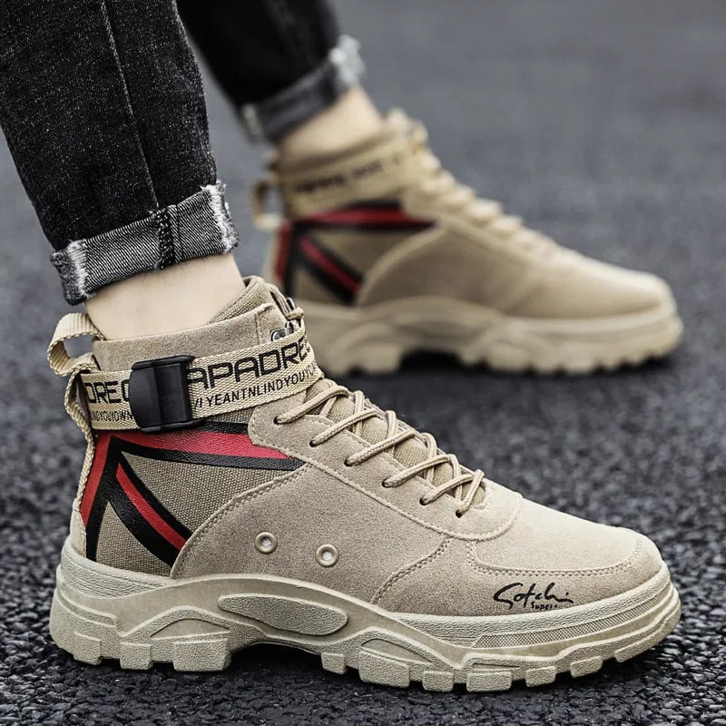 Mens Lace-Up Waterproof Boots - integrityhomedecor