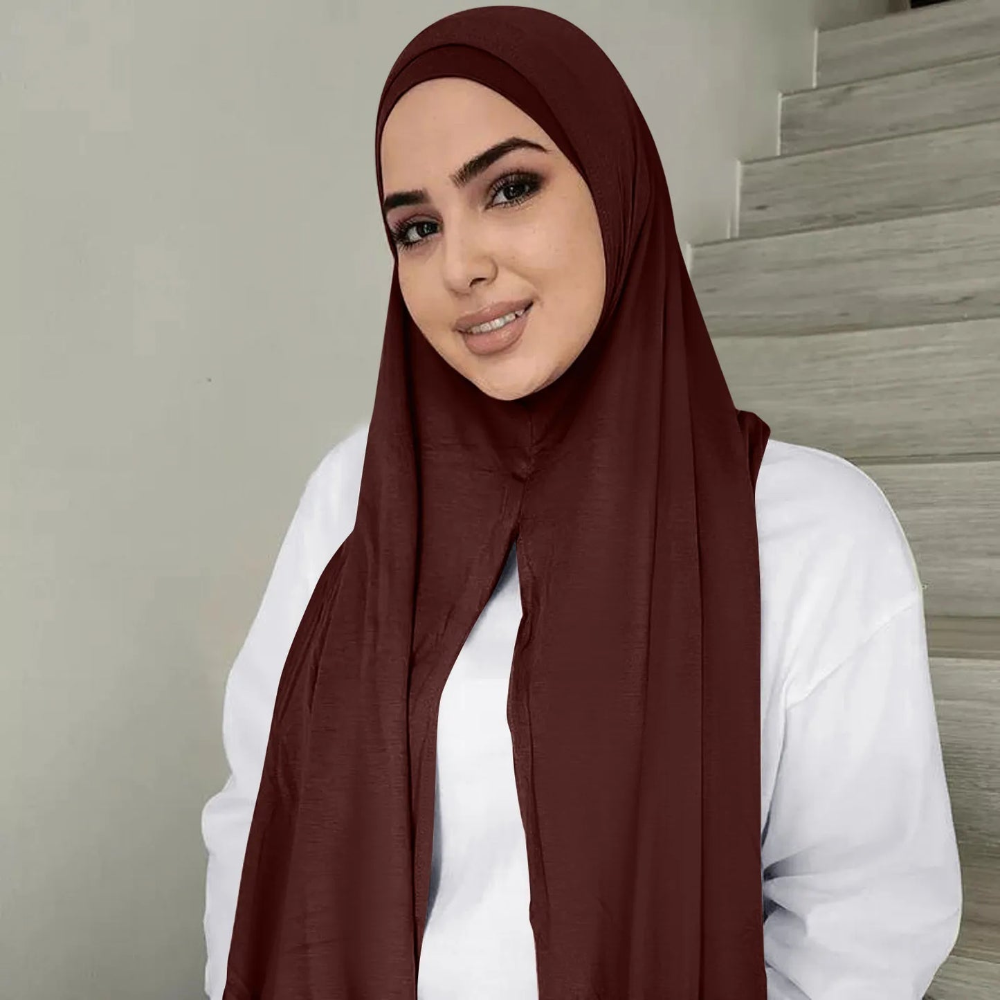 Hijab Plain Chiffon Scarves For Women - integrityhomedecor