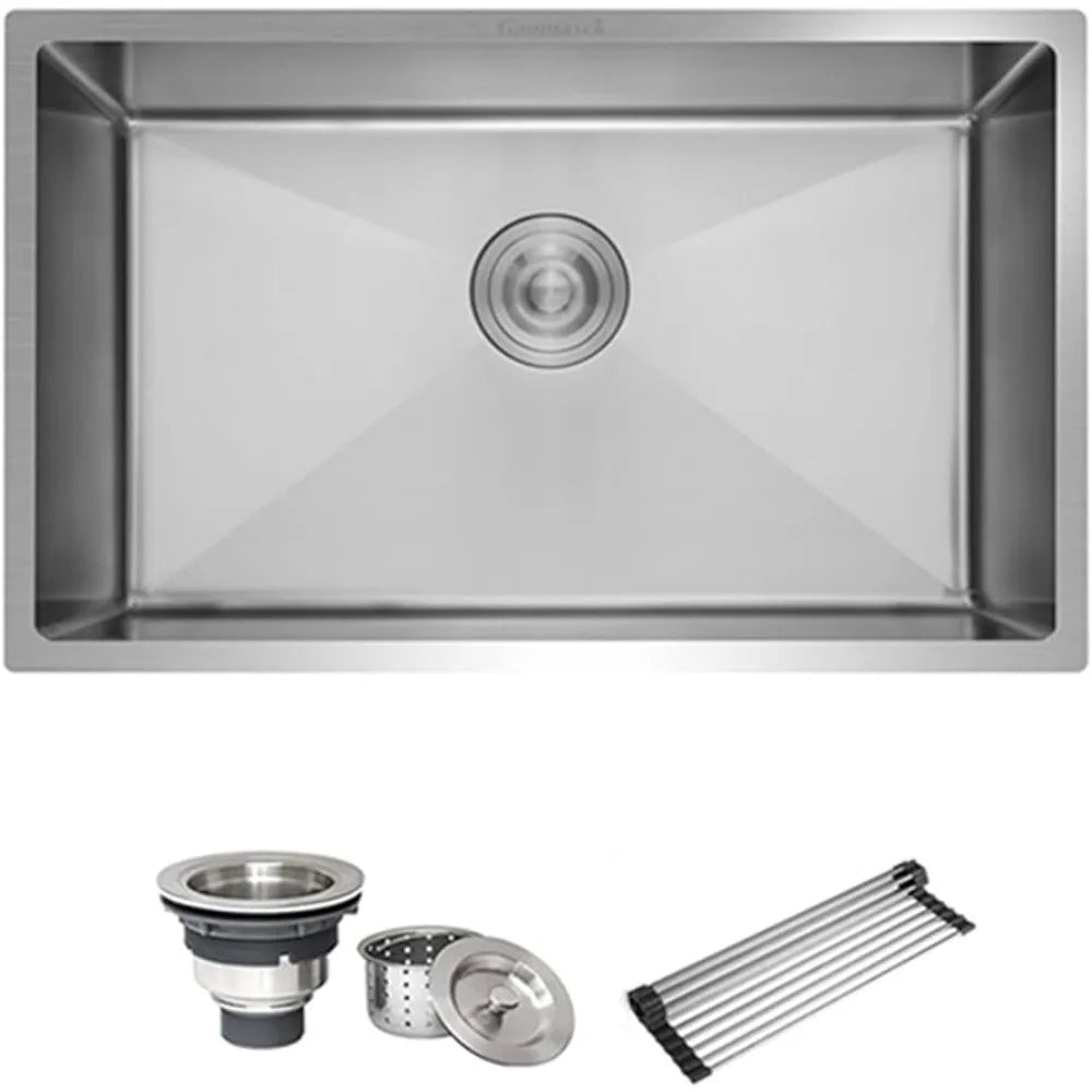 Kitchen Sink 30 Inch Stainless Steel Drying Rack