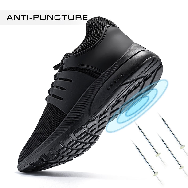 Waterproof Lightweight Wide Steel Toe Safety Shoes - integrityhomedecor