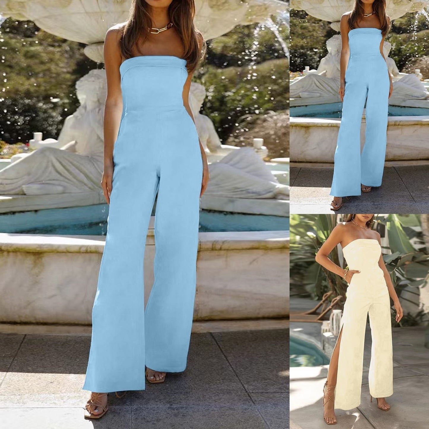 Ladies Off Shoulder Jumpsuits - integrityhomedecor