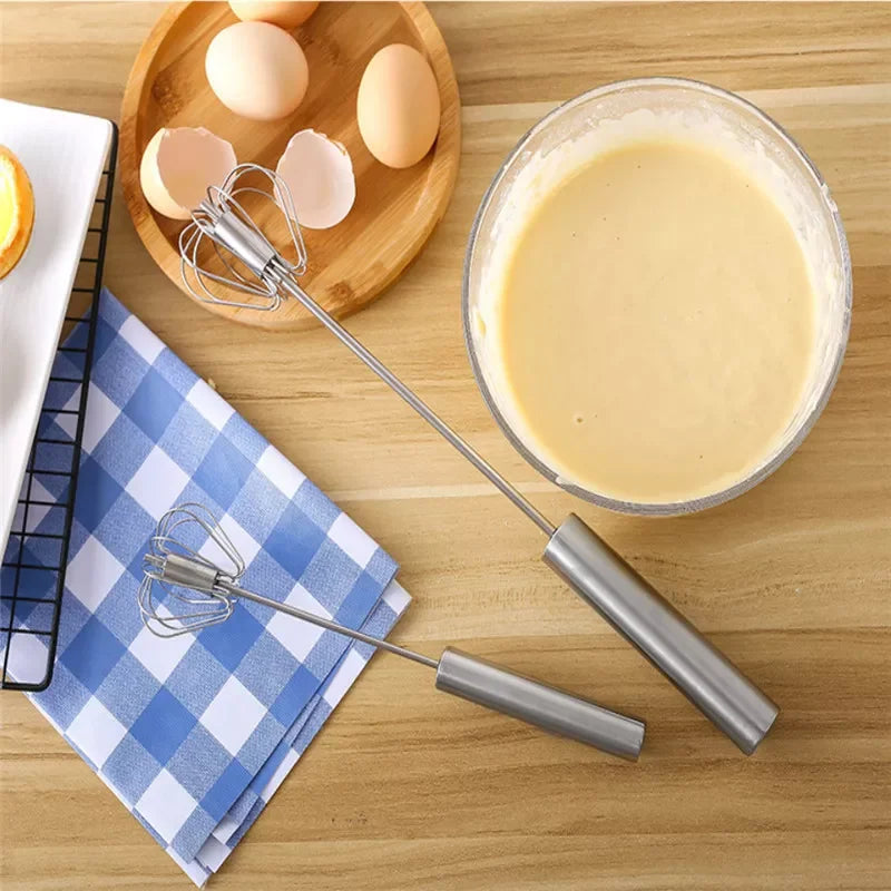 Egg Beater Stainless Steel Whisk Hand Blender