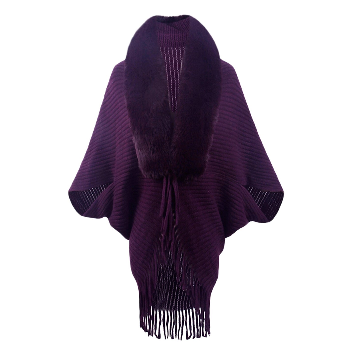 Women's Elegant Shawl V Neck Cardigan Knitted - integrityhomedecor