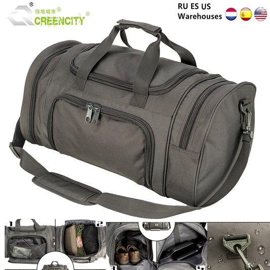 Outdoor Waterproof Travel Sport Bag With Shoes Compartment