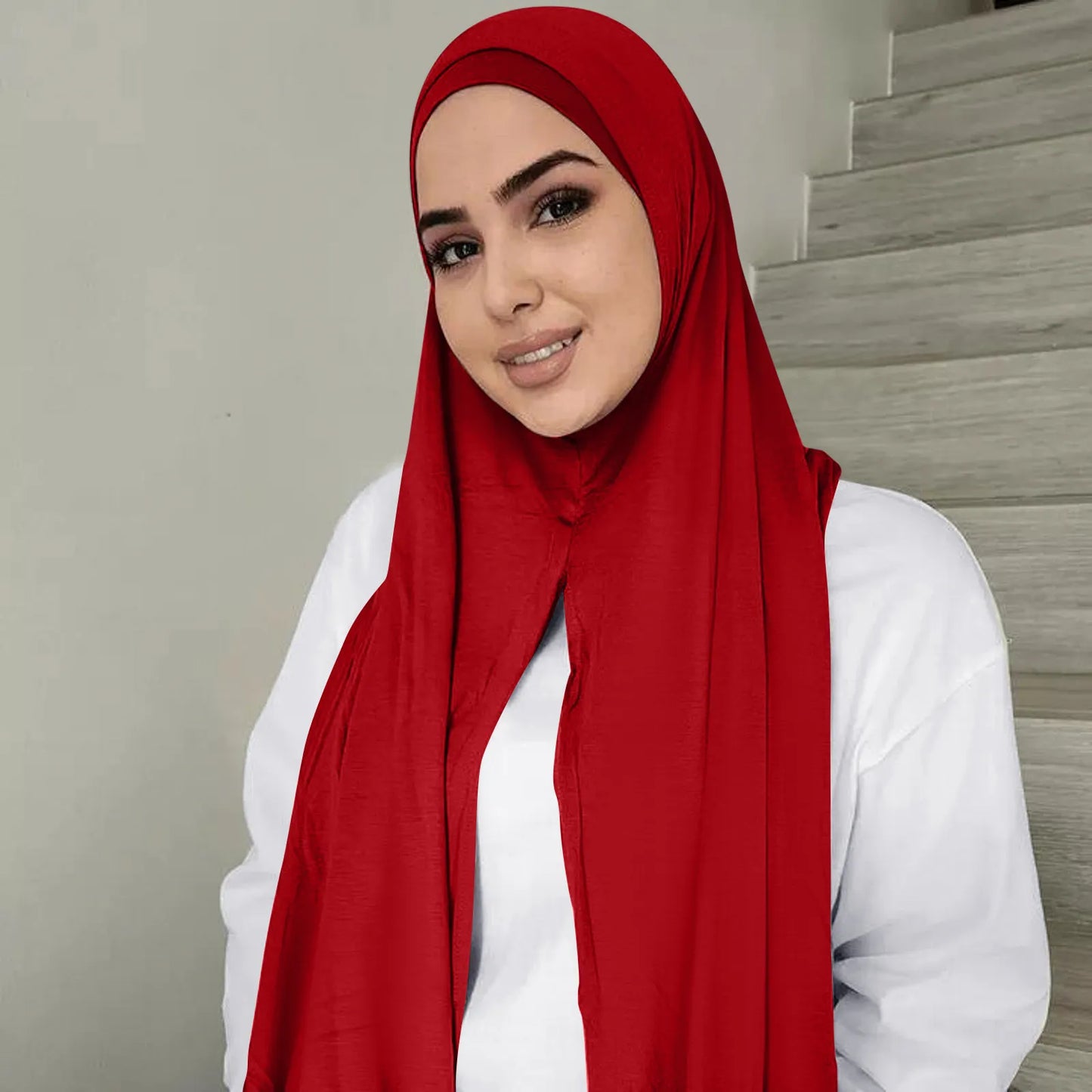 Hijab Plain Chiffon Scarves For Women - integrityhomedecor