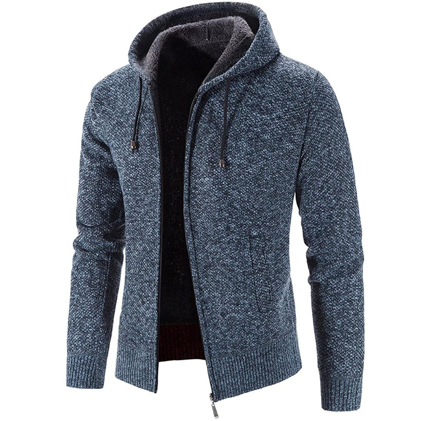 Men‘s jacket Hoodie Zipper Long Sleeve - integrityhomedecor