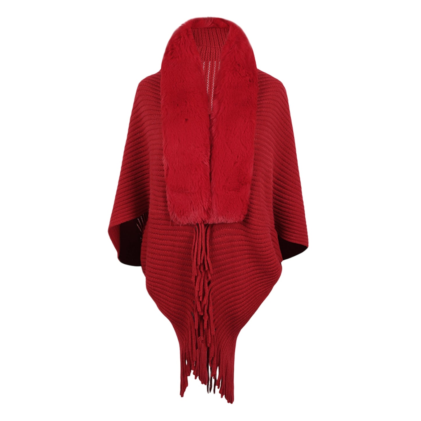Women's Elegant Shawl V Neck Cardigan Knitted - integrityhomedecor