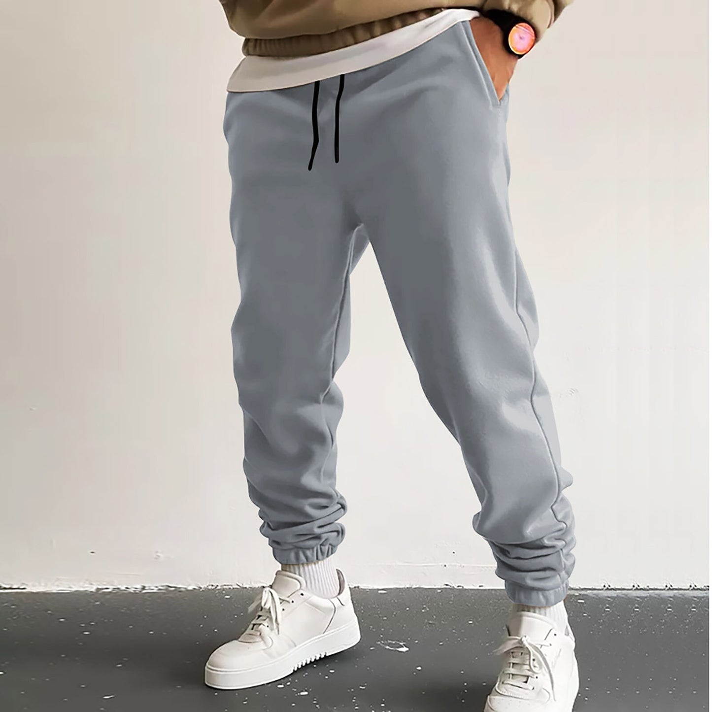Men's Drawstring Lightweight Joggers Sweatpants - integrityhomedecor