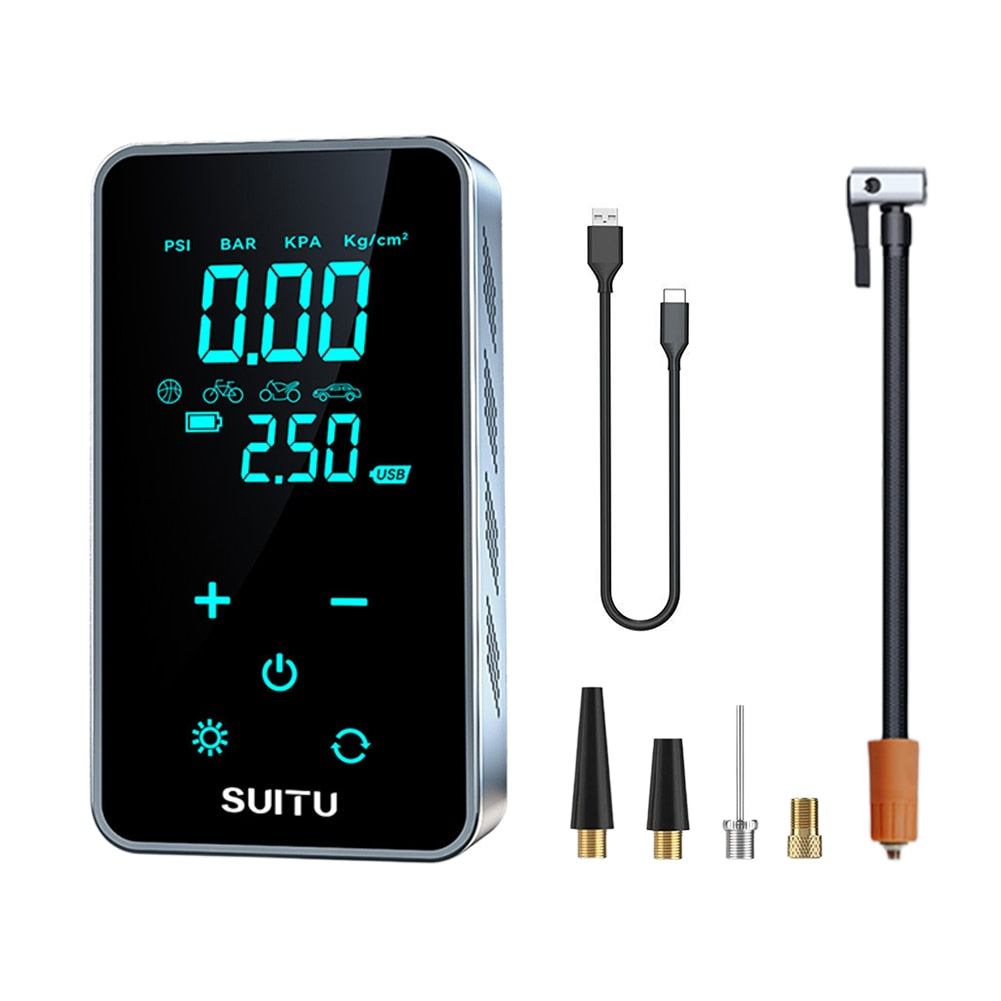 Portable Air Compressor LCD Display - integrityhomedecor