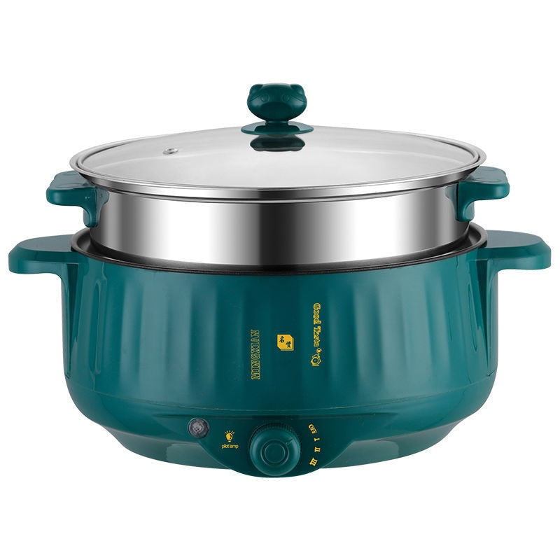 1.7L Electric MultiCookers Single/Double Layer 1-2 People Household Non-stick Pan Hotpot Noodles Rice Cooker Cooking Appliances - integrityhomedecor