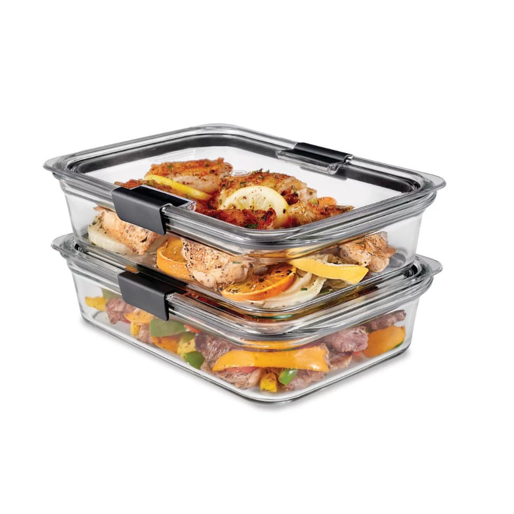 Kitchen Organizer 2-Pack Food Storage Set, 8-Cup, Leak Proof - integrityhomedecor
