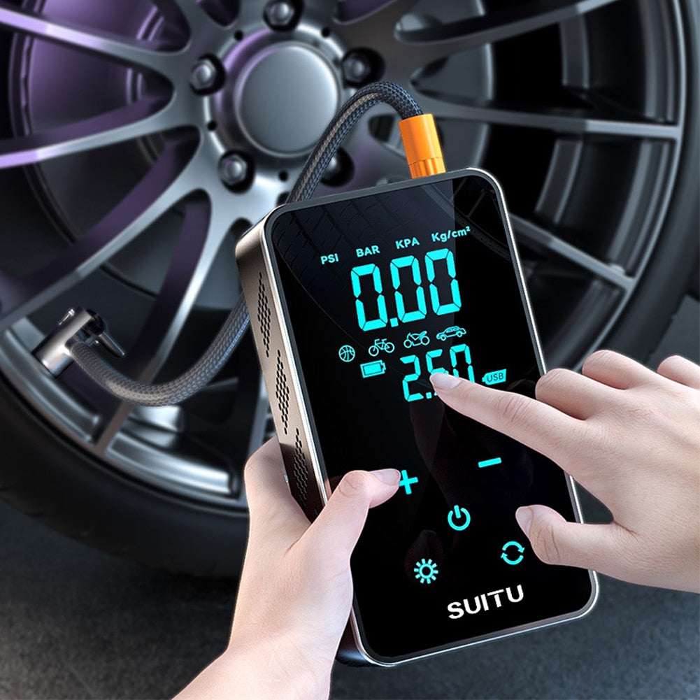 Portable Air Compressor LCD Display - integrityhomedecor
