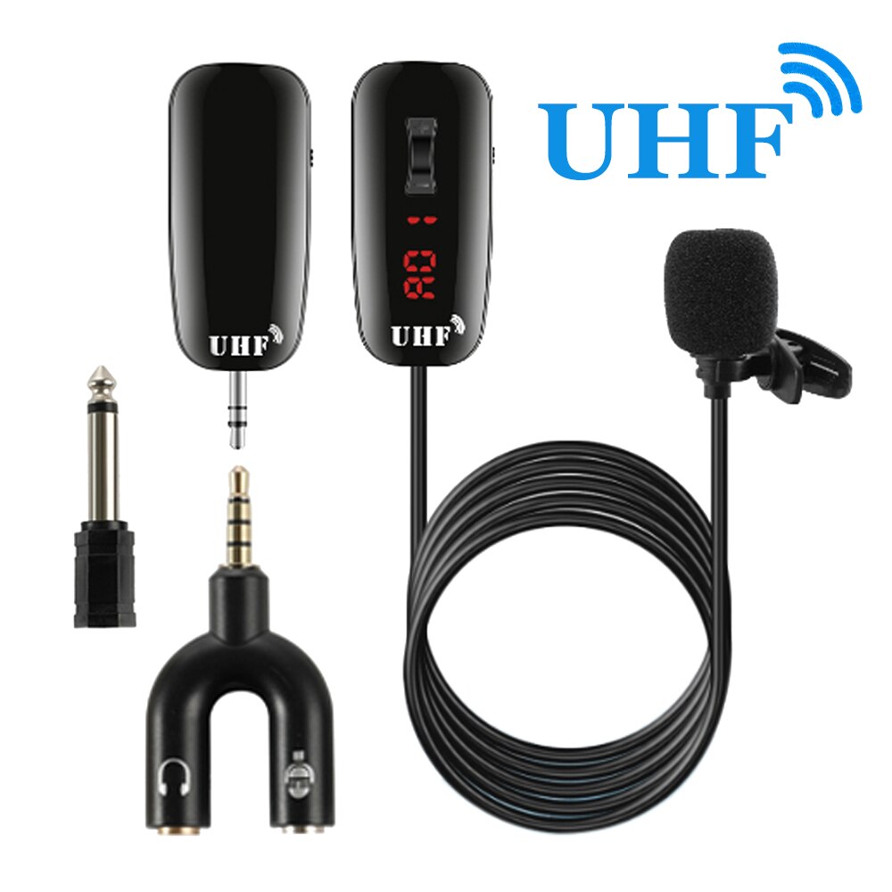 UHF Lapel Wireless Microphone - integrityhomedecor
