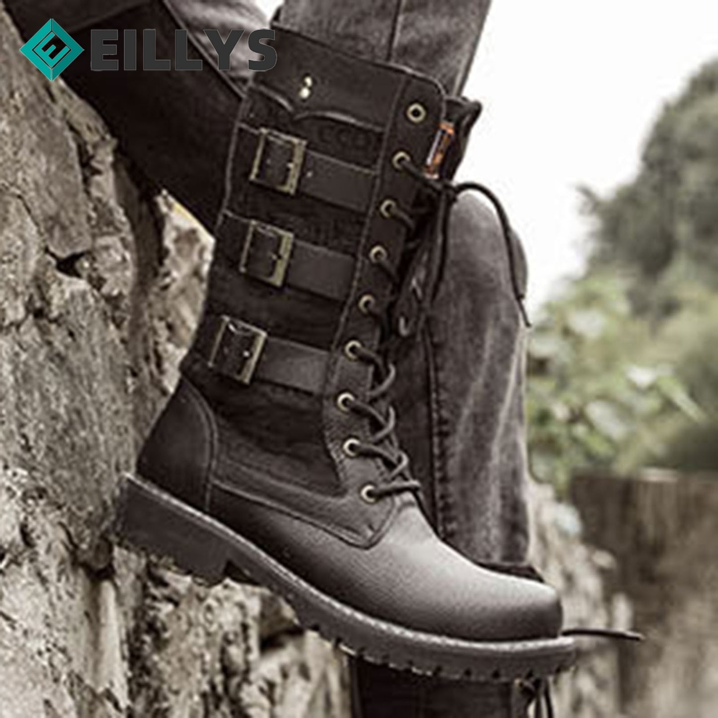 Men's Leather Boots Lace Up - integrityhomedecor