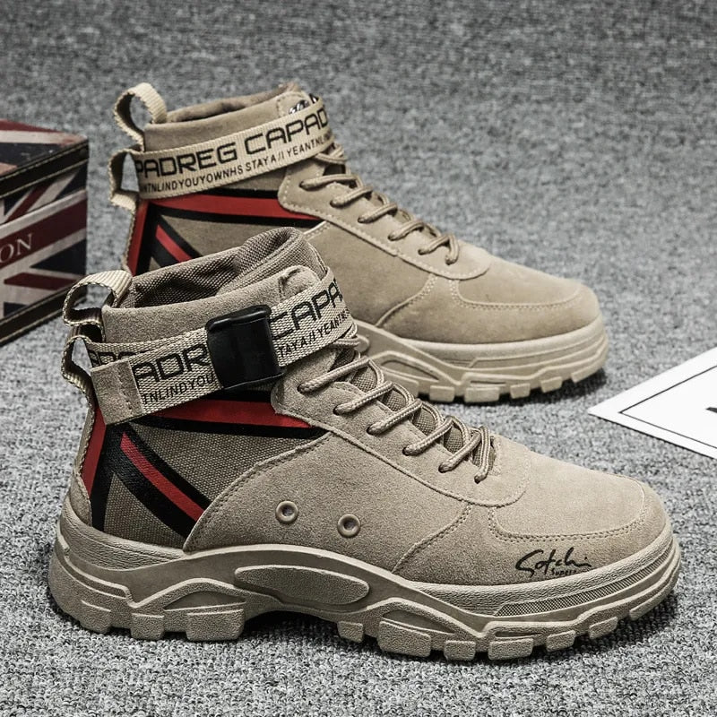 Mens Lace-Up Waterproof Boots - integrityhomedecor
