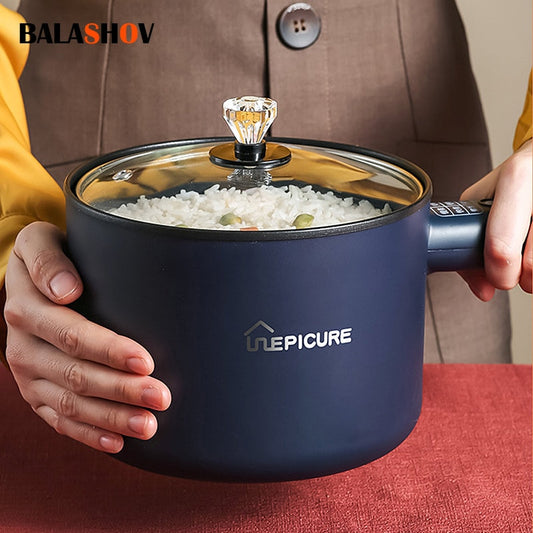 Electric Cooker Machine Non-stick Pan Single/Double Layer 1-2 People Rice Cooker 110V 220V Household Hot Pot Foy Home - integrityhomedecor