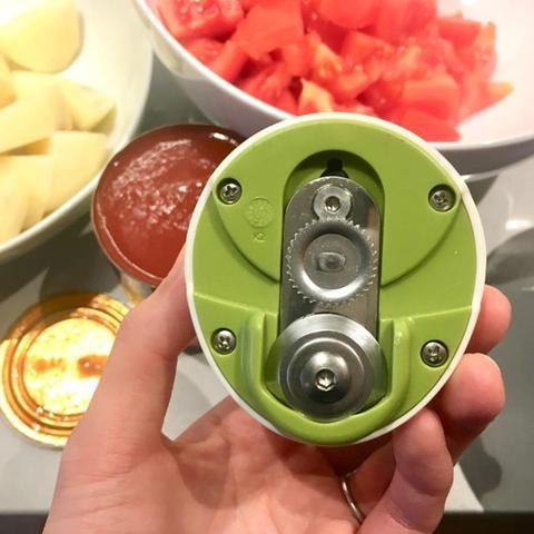 Manual Can Opener Automatic Bottle Opener Handheld Jar Tin Opener One Touch Jar Opener Kitchen Gadgets Kitchen Accessories - integrityhomedecor