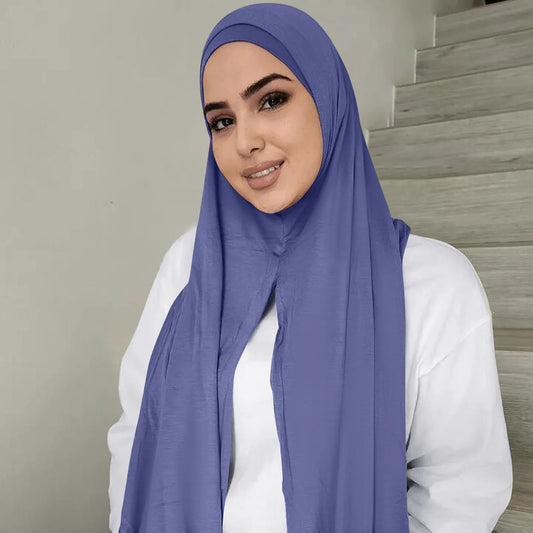 Hijab Plain Chiffon Scarves For Women - integrityhomedecor