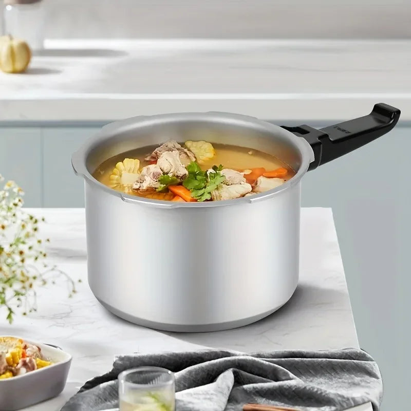 1pc, DOUBLE Pressure Cooker Aluminum